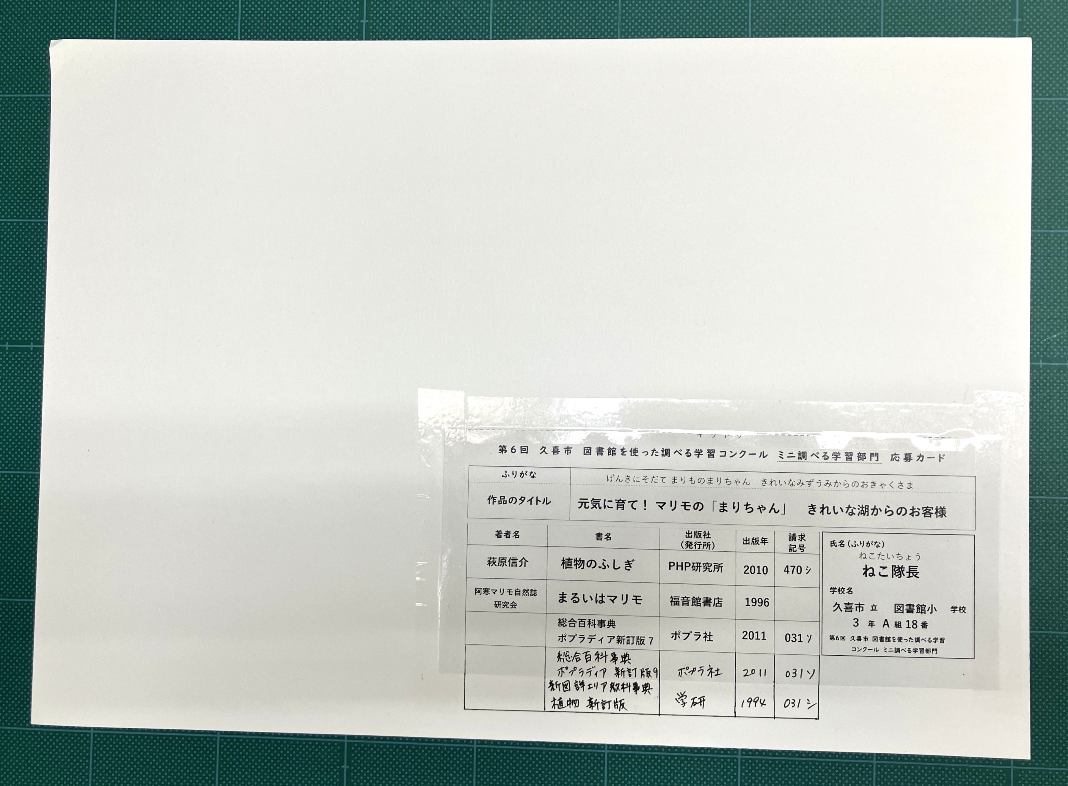 参考文献欄が足りない場合